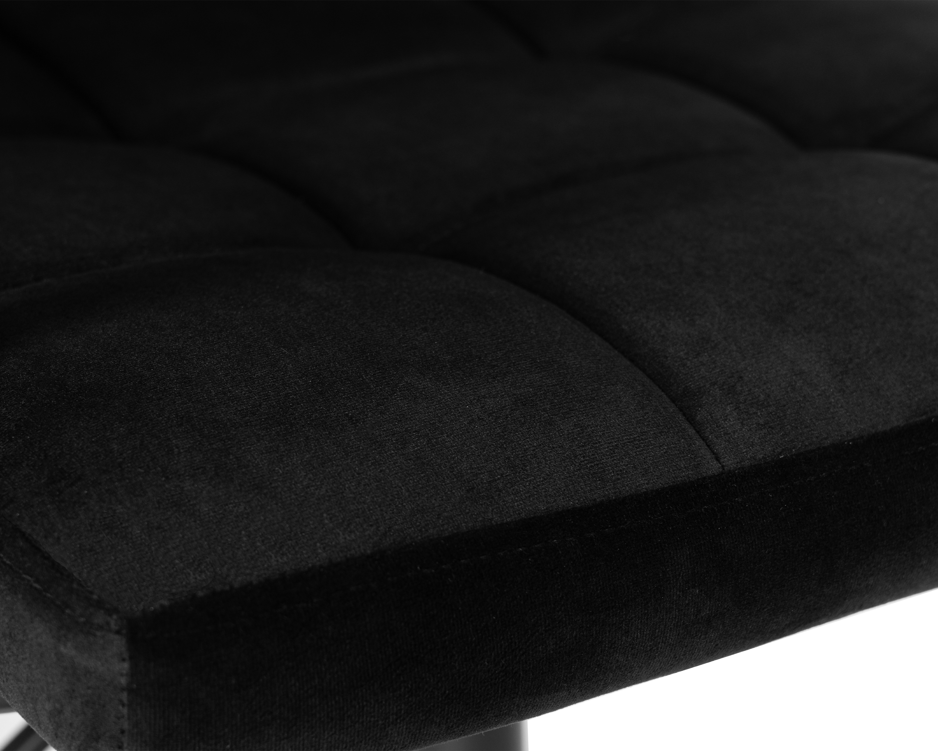 Офисное кресло DOBRIN черный велюр - фото 7