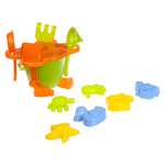 Песочный набор Игроленд Дружок 9 предм. в ассортименте