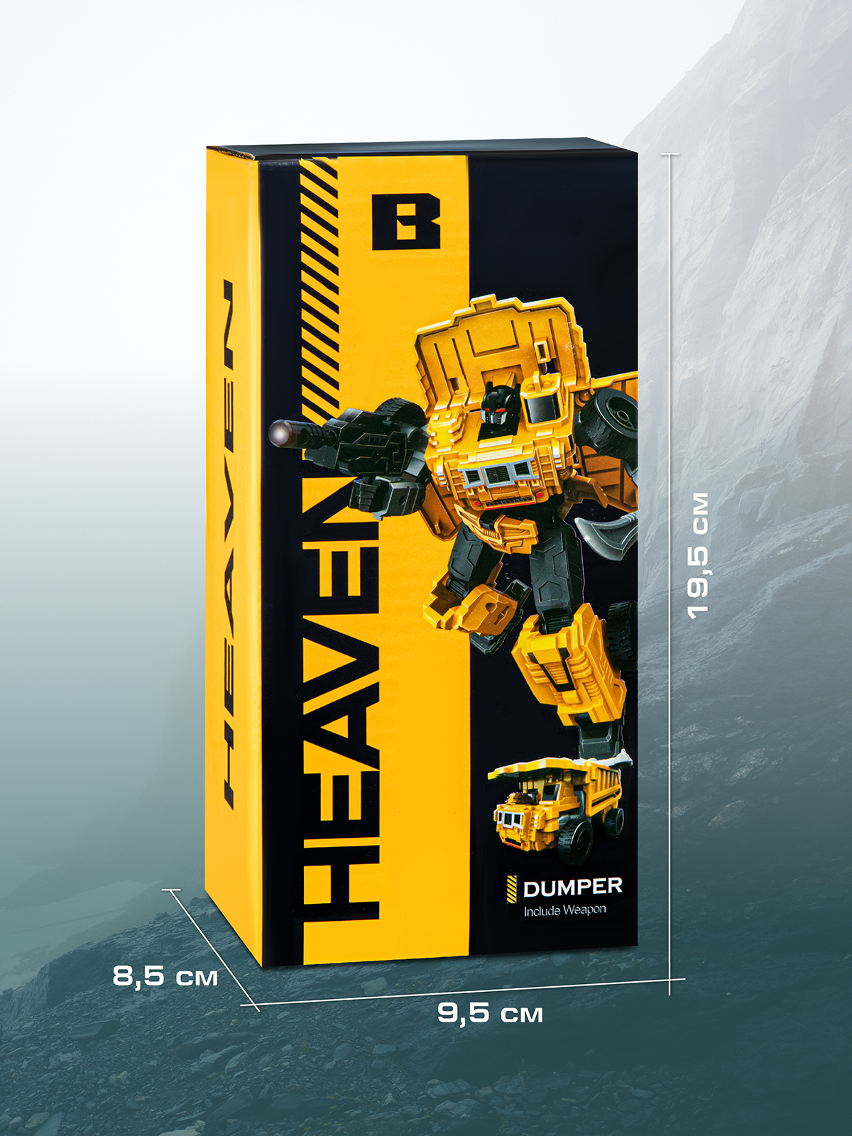 Фигурка AUTODRIVE Робот трансформер Машинка - фото 4