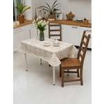 Скатерть Перспектива Лён с бейкой 130*110см (+/-6см)