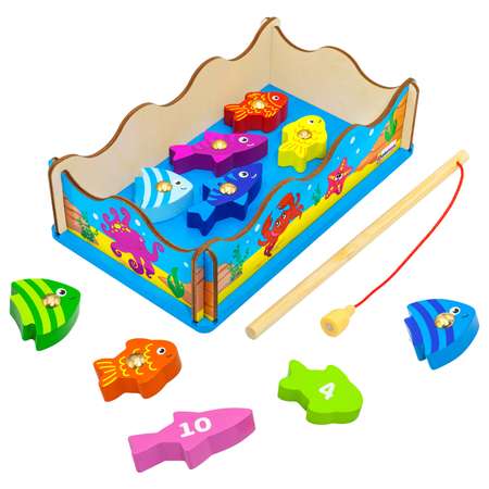 Настольная игра Alatoys Рыбалка магнитная