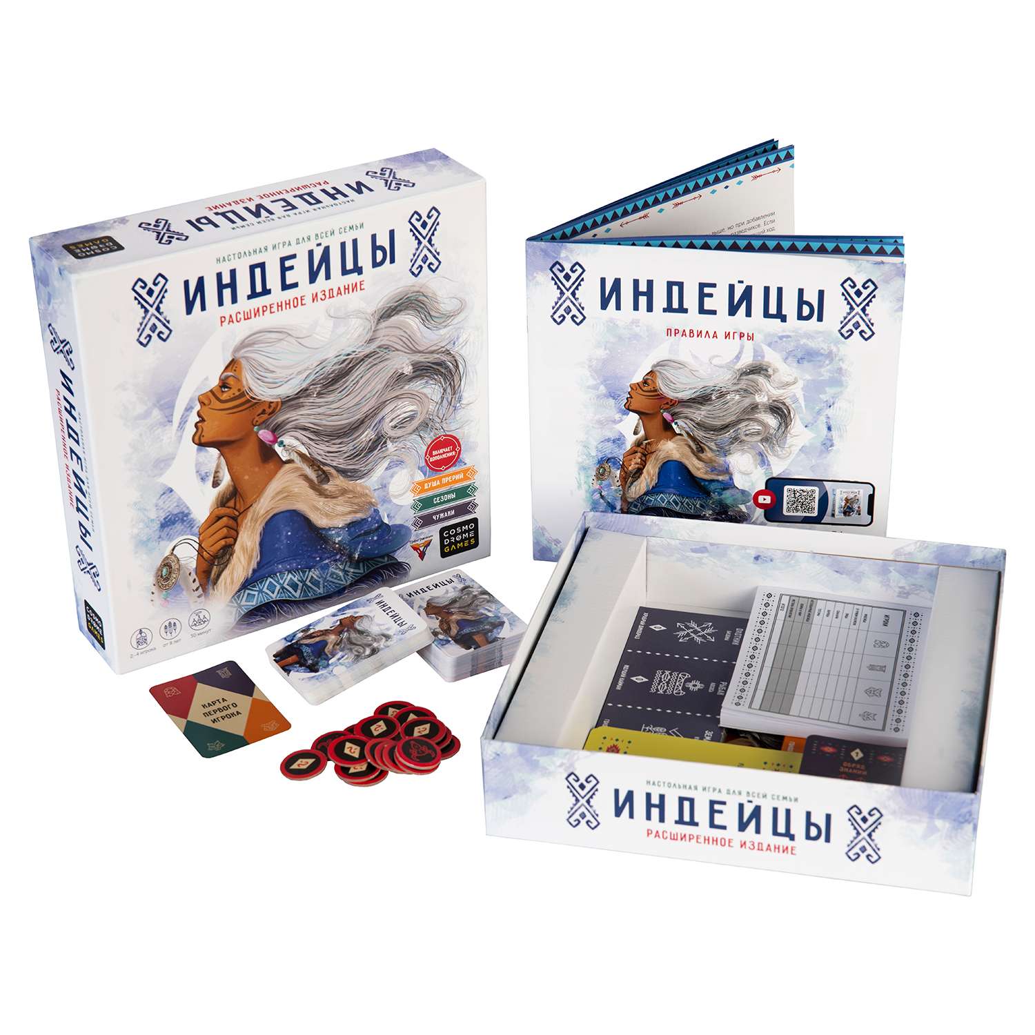 Настольная игра Cosmodrome Games Индейцы - фото 2