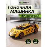 Автомобиль Exost Спаркс жёлтая 19 см