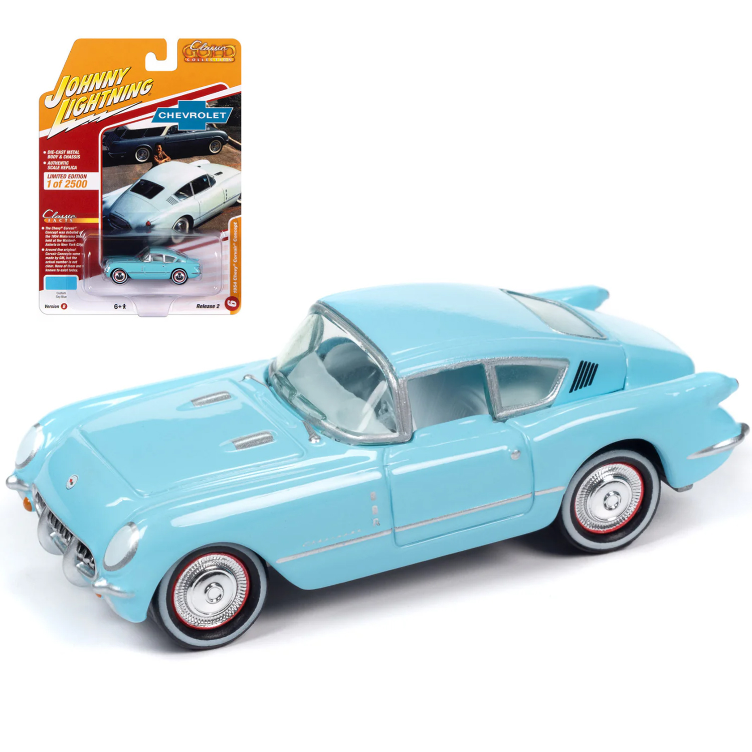 Автомобиль Johnny Lightning 1:64 JLCG032B-R2-N6 - фото 1