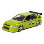Автомобиль Fast and Furious 1:24 зеленый