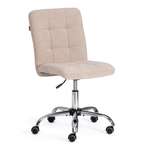 Компьютерное кресло TETCHAIR флок бежевый
