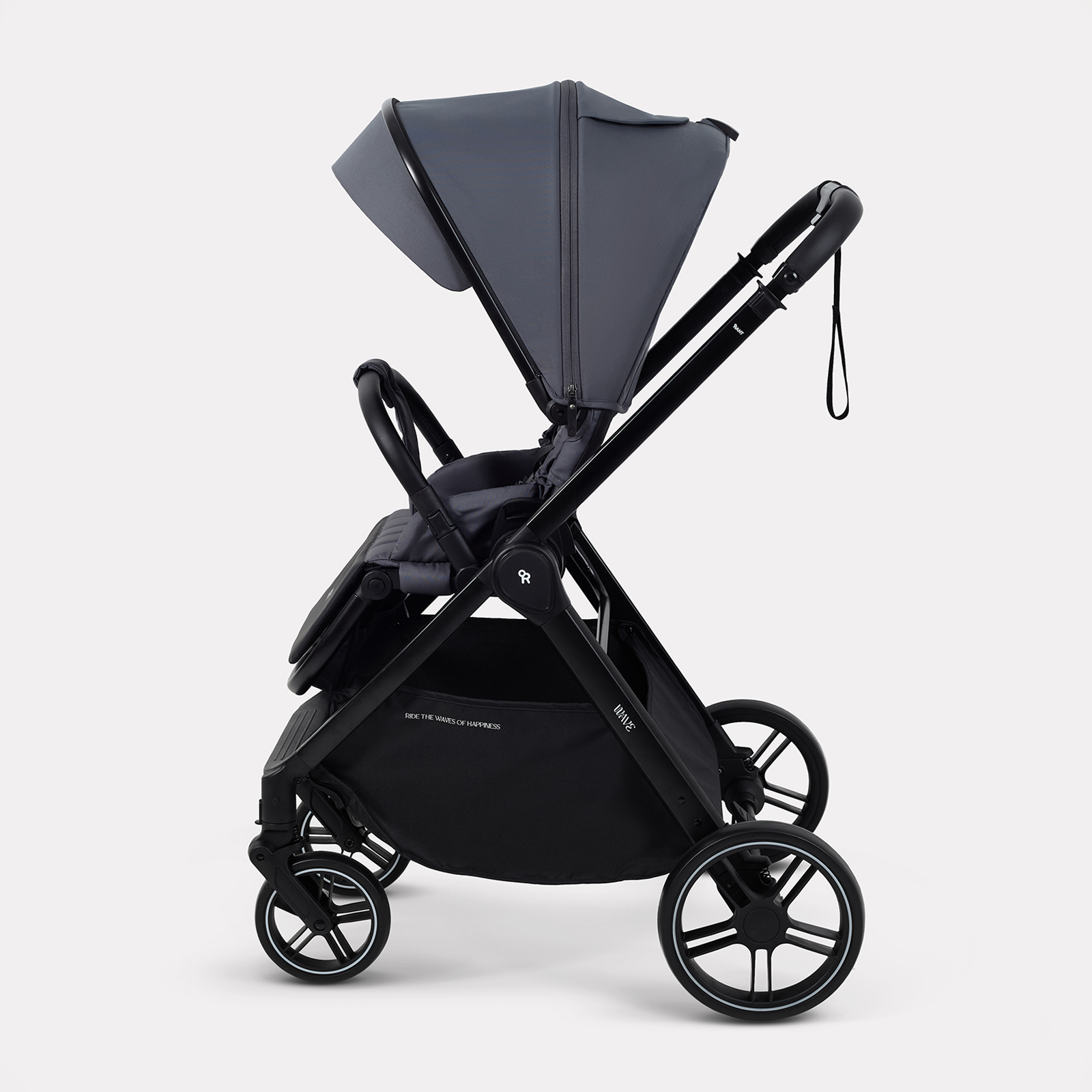 Коляска прогулочная Rant Basic Wave серый - фото 6