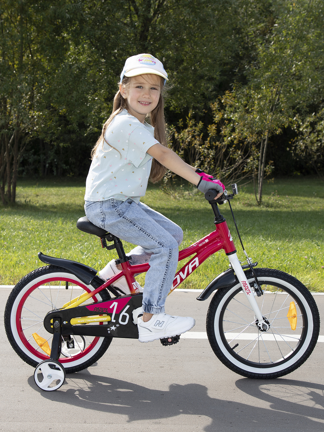 Двухколесный велосипед Novatrack 16 дюймов - фото 14