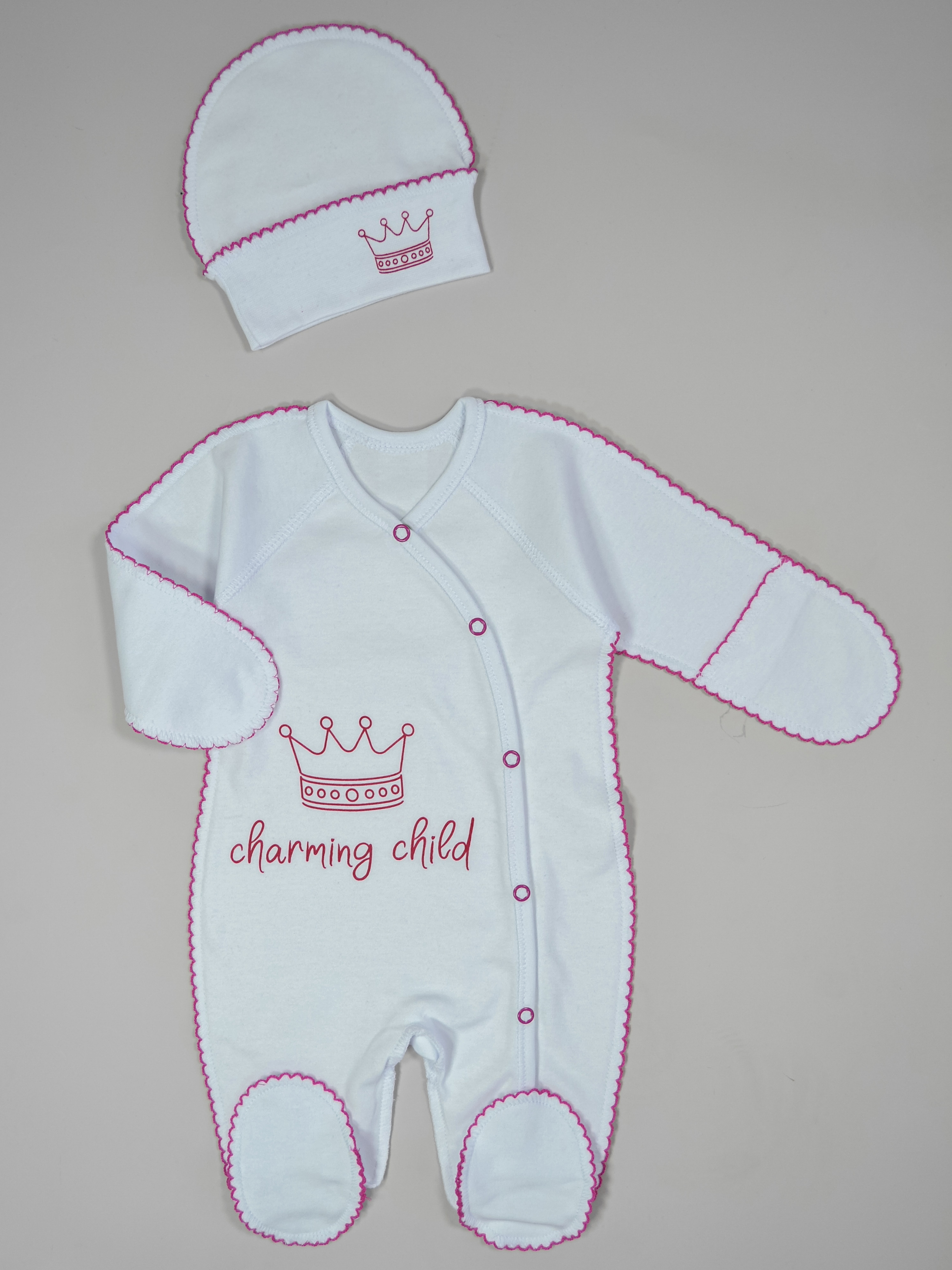 Комплект на выписку Шустрая пчелка 620002КШ/Розовый - фото 3