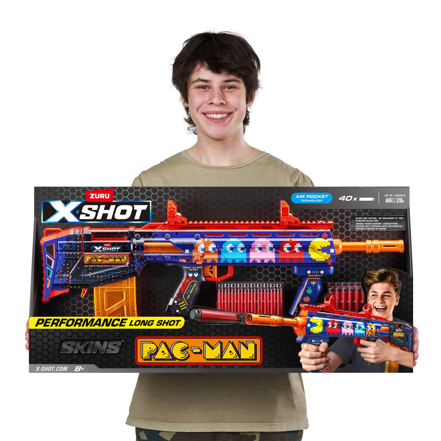 Бластер Zuru XSHOT  Pro Sinister Pacman - фото 10