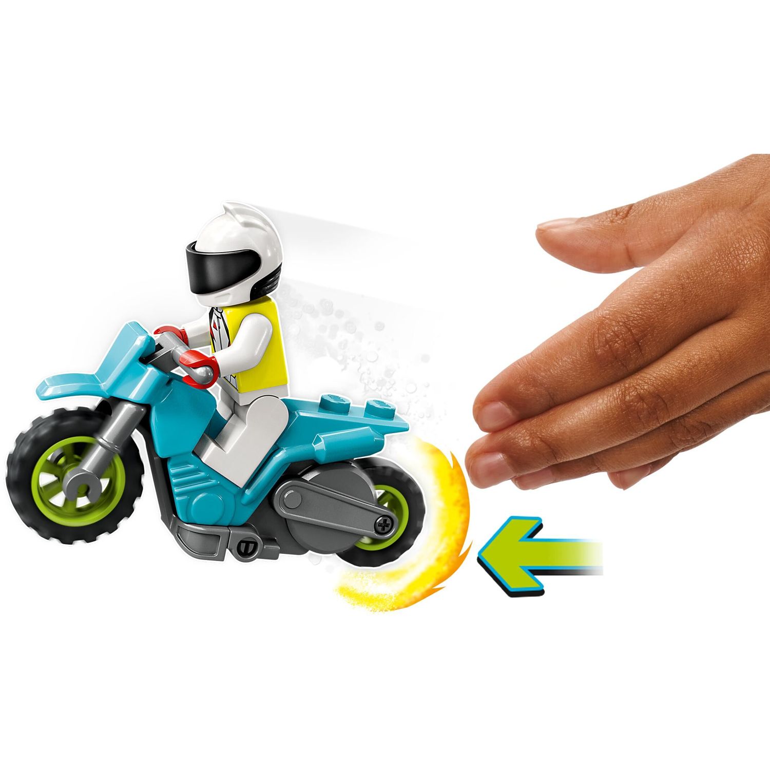 Конструктор LEGO City Stunt Truck and Ring of Fire 479 дет. - фото 6