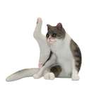 Фигурка Детское Время Кот (сидит с лапой вверх)