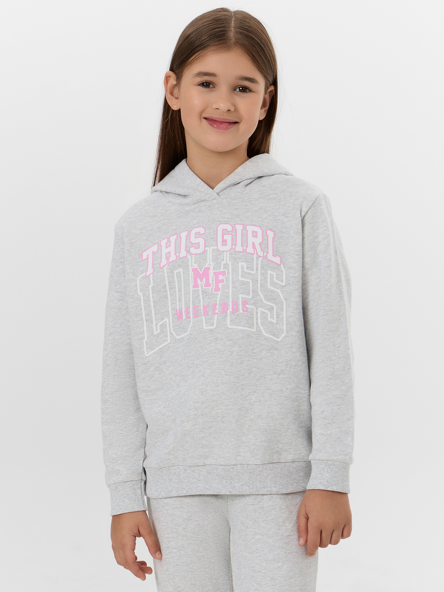 Костюм Mark Formelle (Марк Формэль) 397716/серый меланж 4306-А +печать2 - фото 3