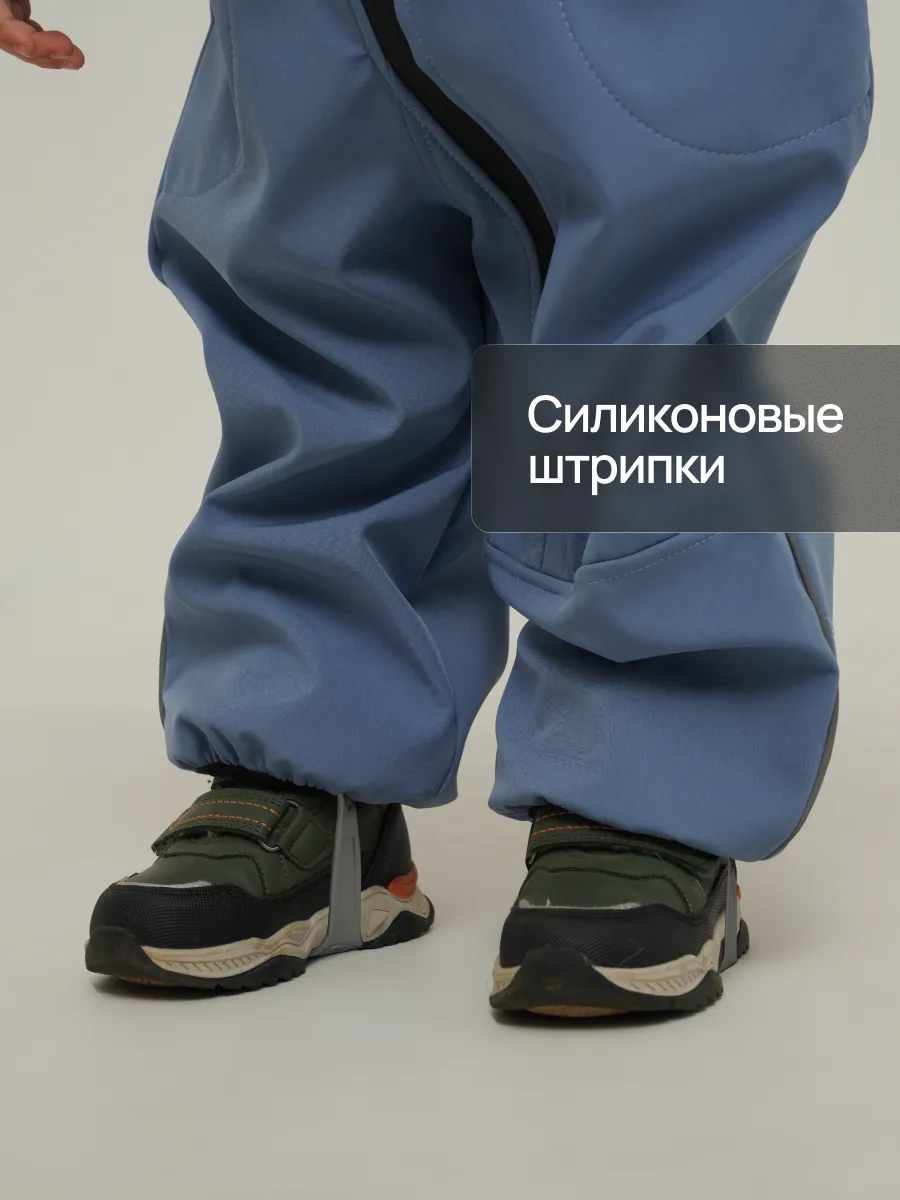 Комбинезон Супер Пупс Комб/сф/окант/серо-голубой - фото 9