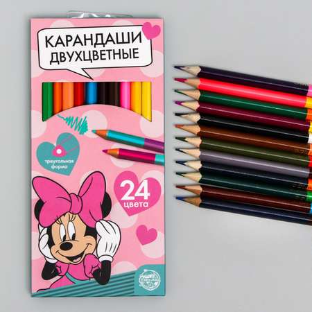 Карандаши цветные Disney 12 шт.