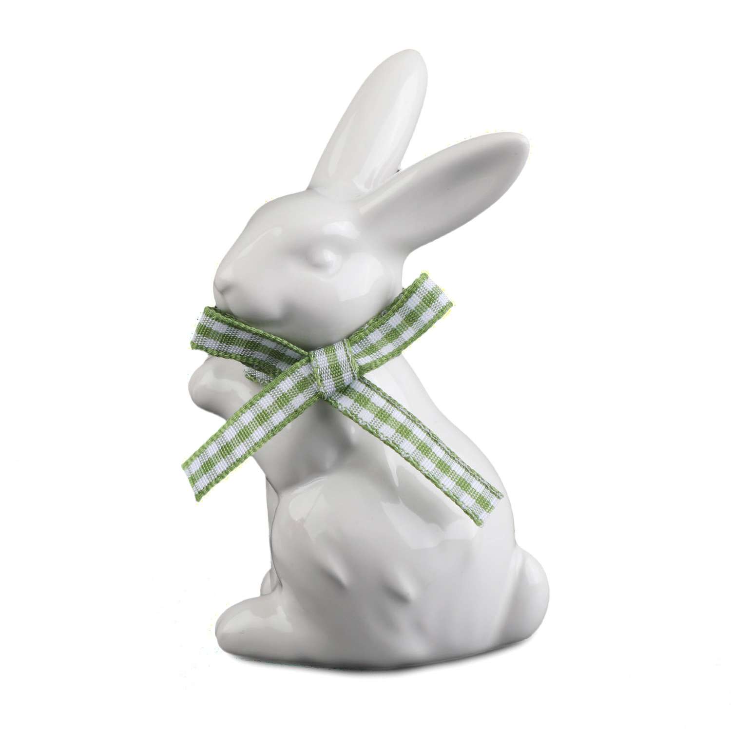 Фигурка ё кролик с бантом - фото 3