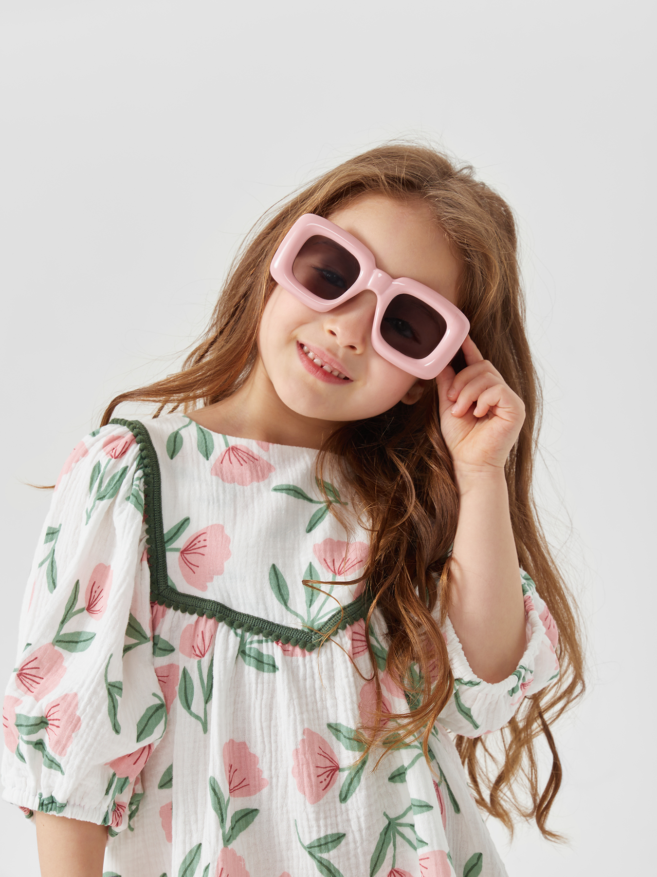 Платье Happy Baby 88132_pink-flower - фото 12