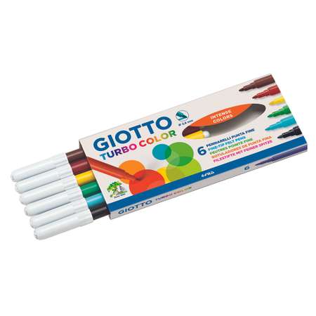 Фломастеры GIOTTO 6 цв.