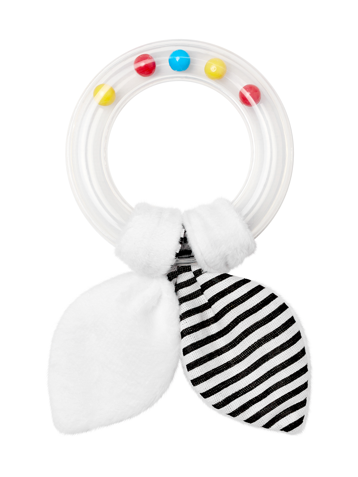 Игрушка Мякиши погремушка Первые цвета Листики - фото 9