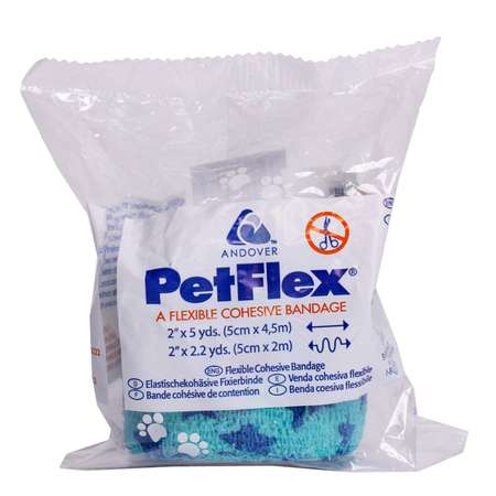 Бандаж для животных PetFlex Рисунки 5см*4.5м Микс цветов в ассортименте