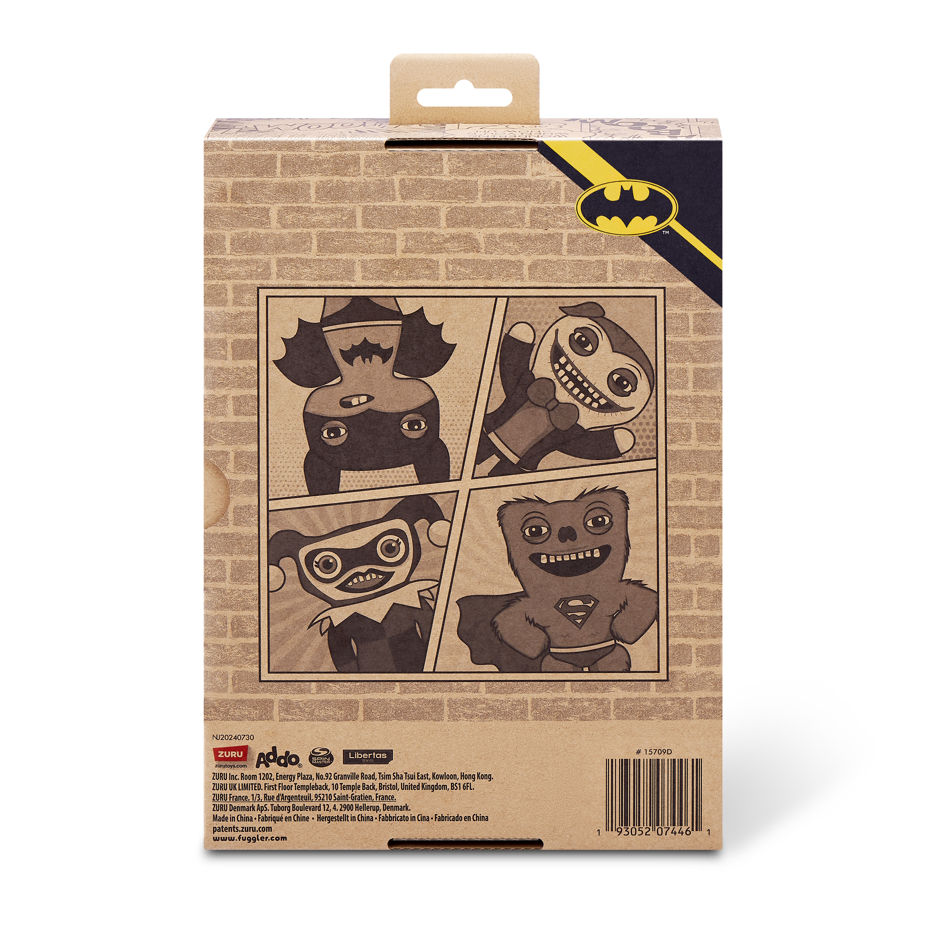Мягкая игрушка FUGGLER Batman 24 см - фото 11