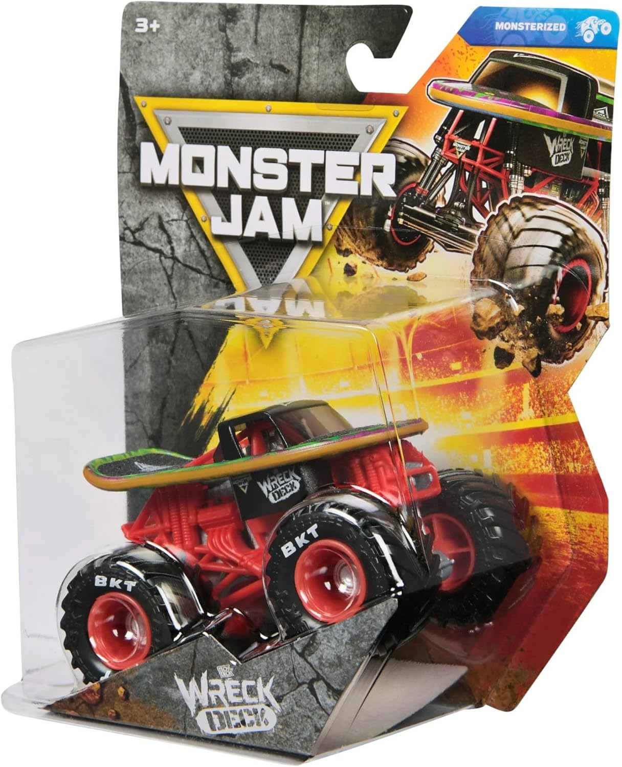 Монстр-трак Monster Jam Wreck Deck 1:64 6044941/20156552 - фото 5