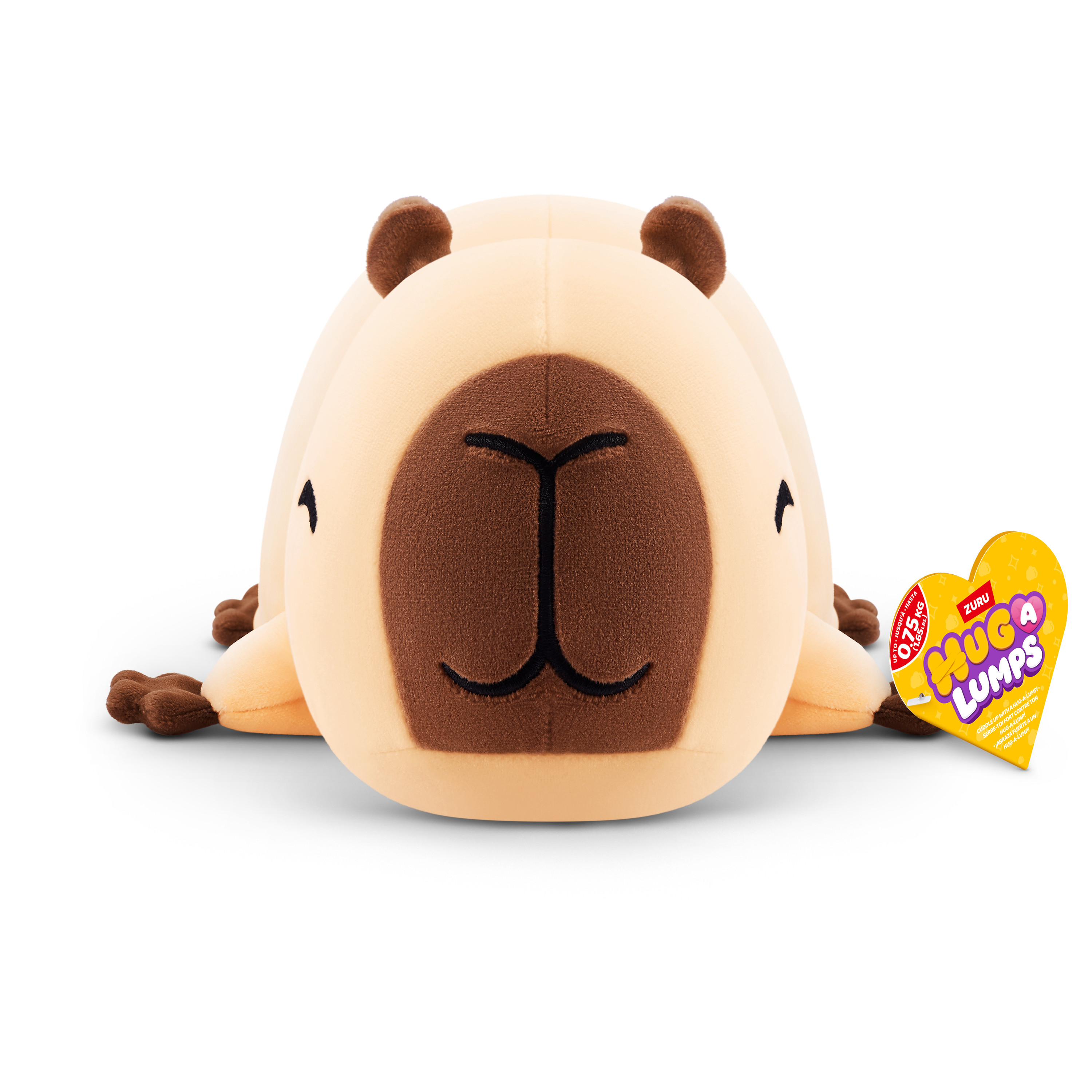 Мягкая игрушка Zuru HUG A LUMPS капибара Конни 13 см - фото 8