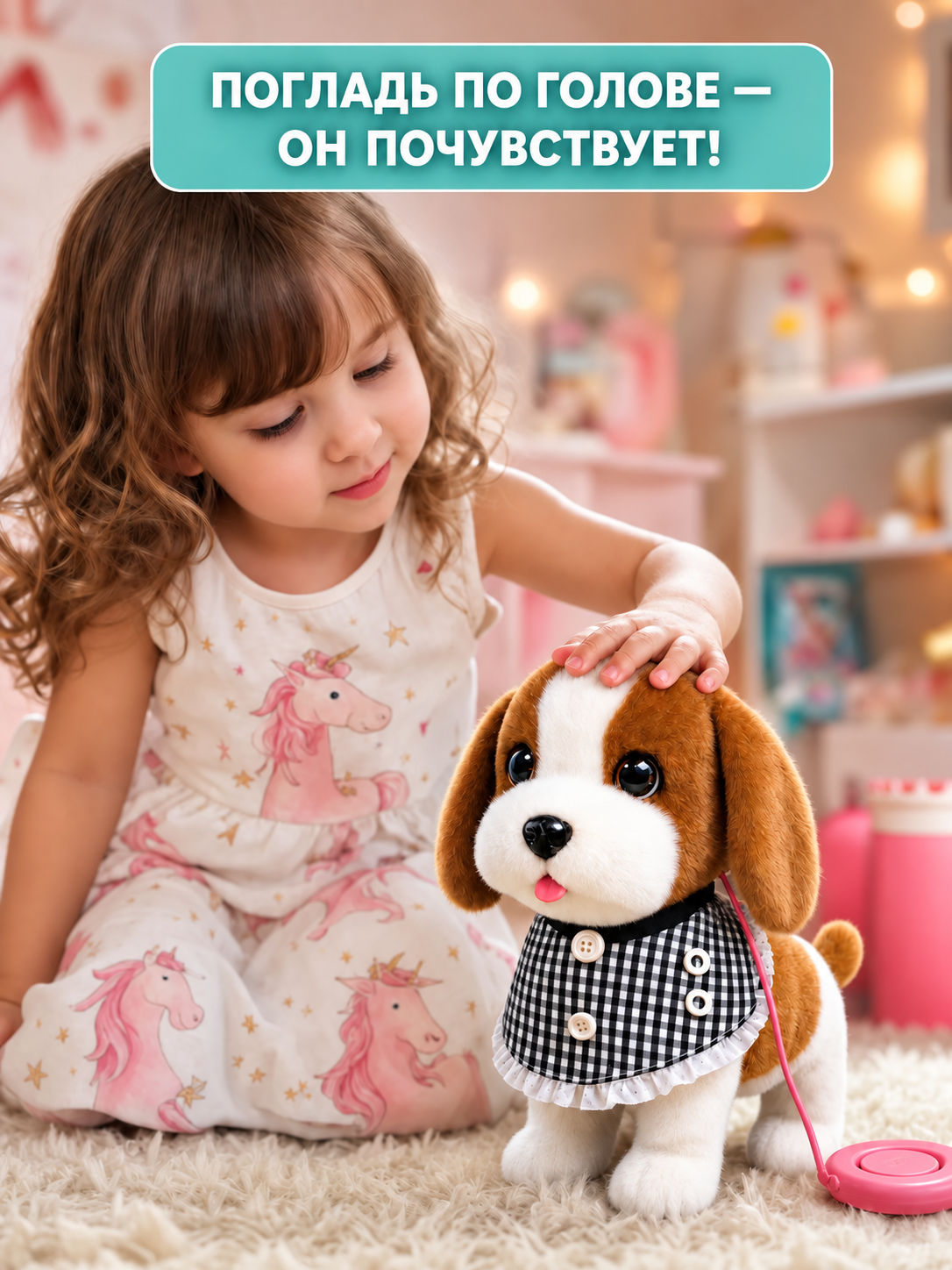 Мягкая игрушка FAVORITSTAR DESIGN Бигль - фото 16
