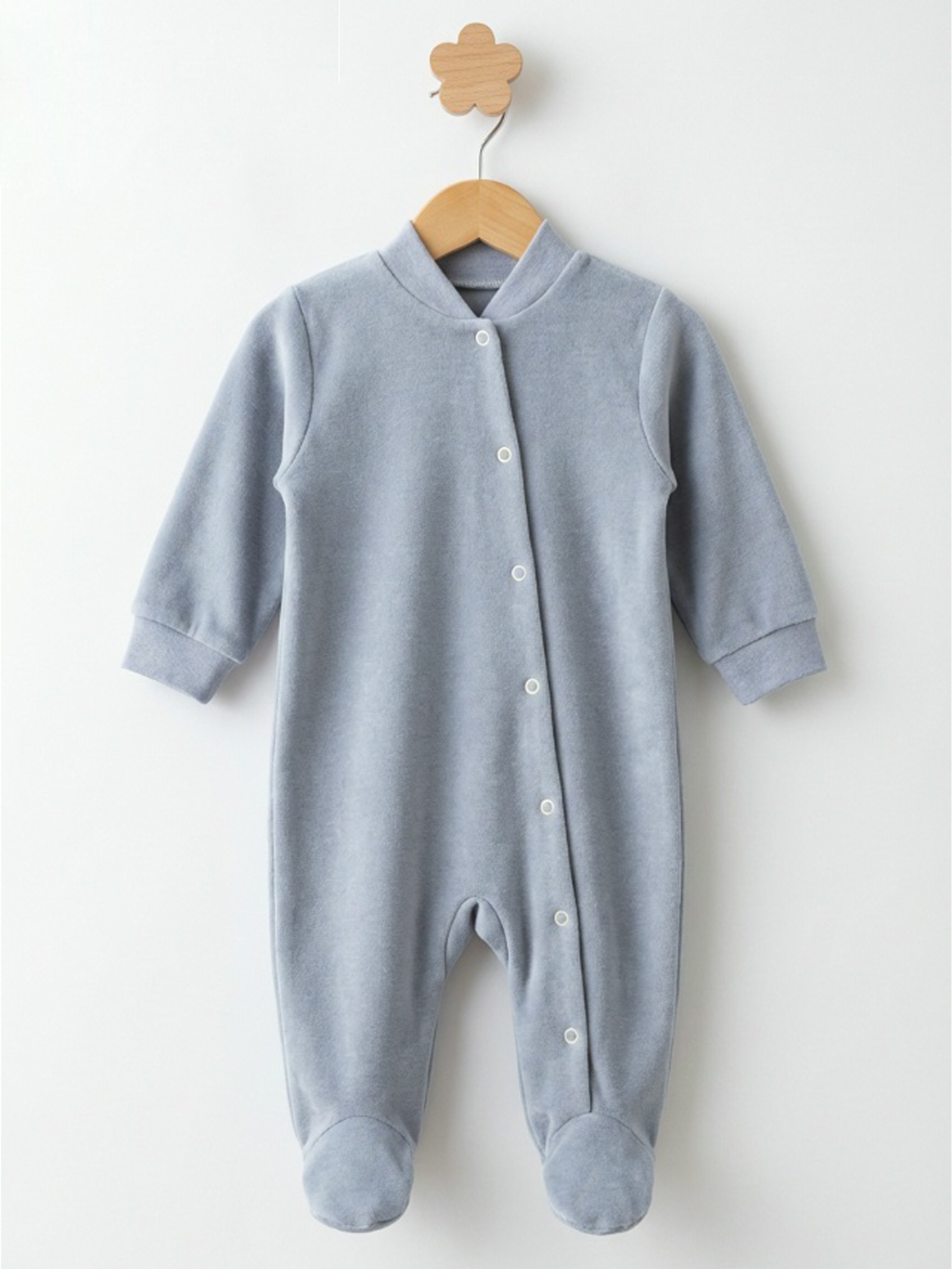 Изображение товара Комбинезон для новорожденных Рыжик 56, демисезонный, мягкий хлопок Изображение товара Комбинезон для новорожденных Рыжик 56, демисезонный, мягкий хлопок