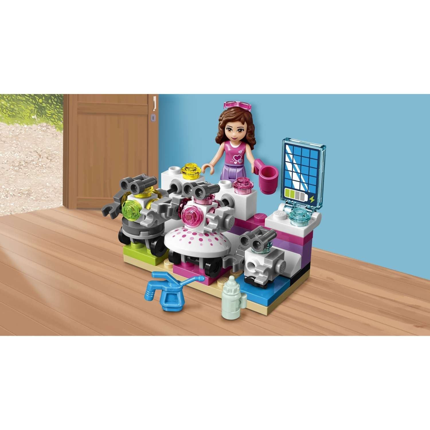 Конструктор LEGO Friends Творческая лаборатория Оливии блочный - фото 5