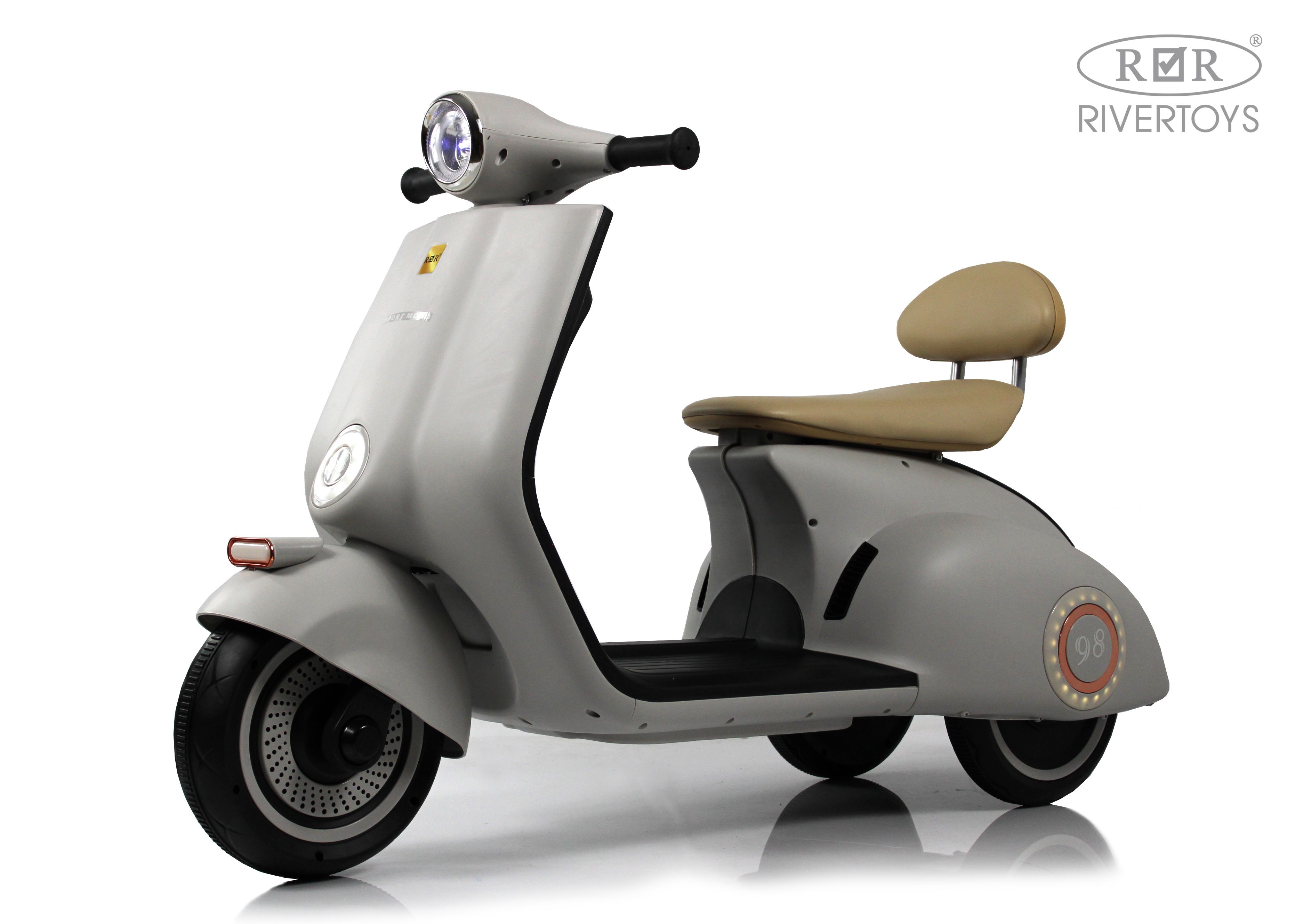 Электромобиль RIVERTOYS K444PX-A-GRAY - фото 9