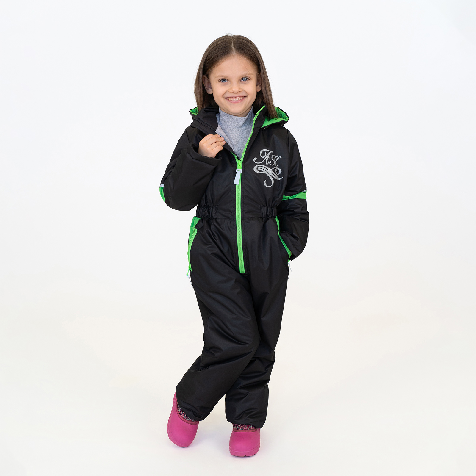 Комбинезон Arctic kids 30-041/2 черный яблоко - фото 14