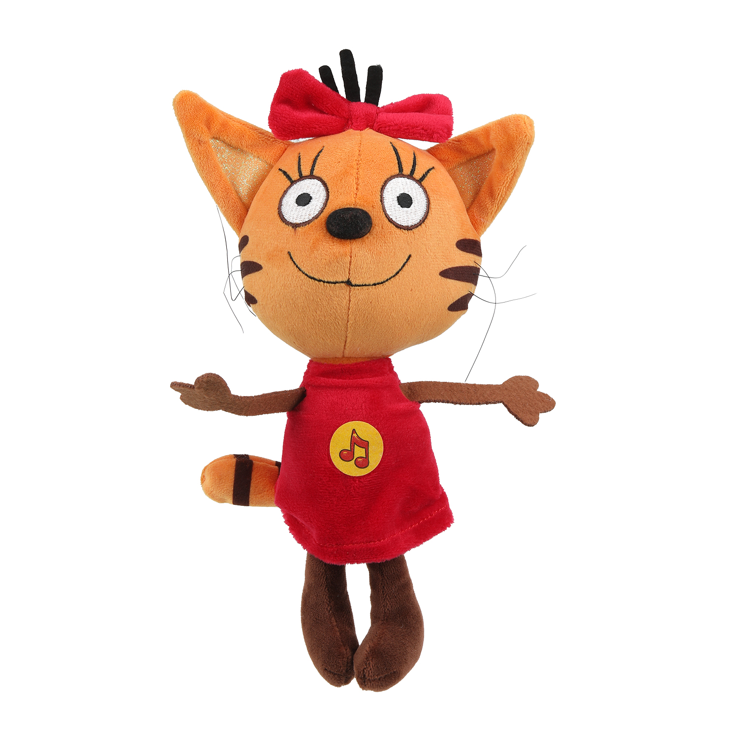 Мягкая игрушка Мульти Пульти котик Карамелька - фото 4