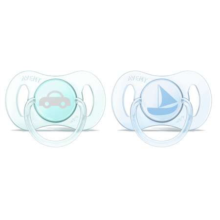 Пустышка Philips Avent от 0 мес. 2 шт.