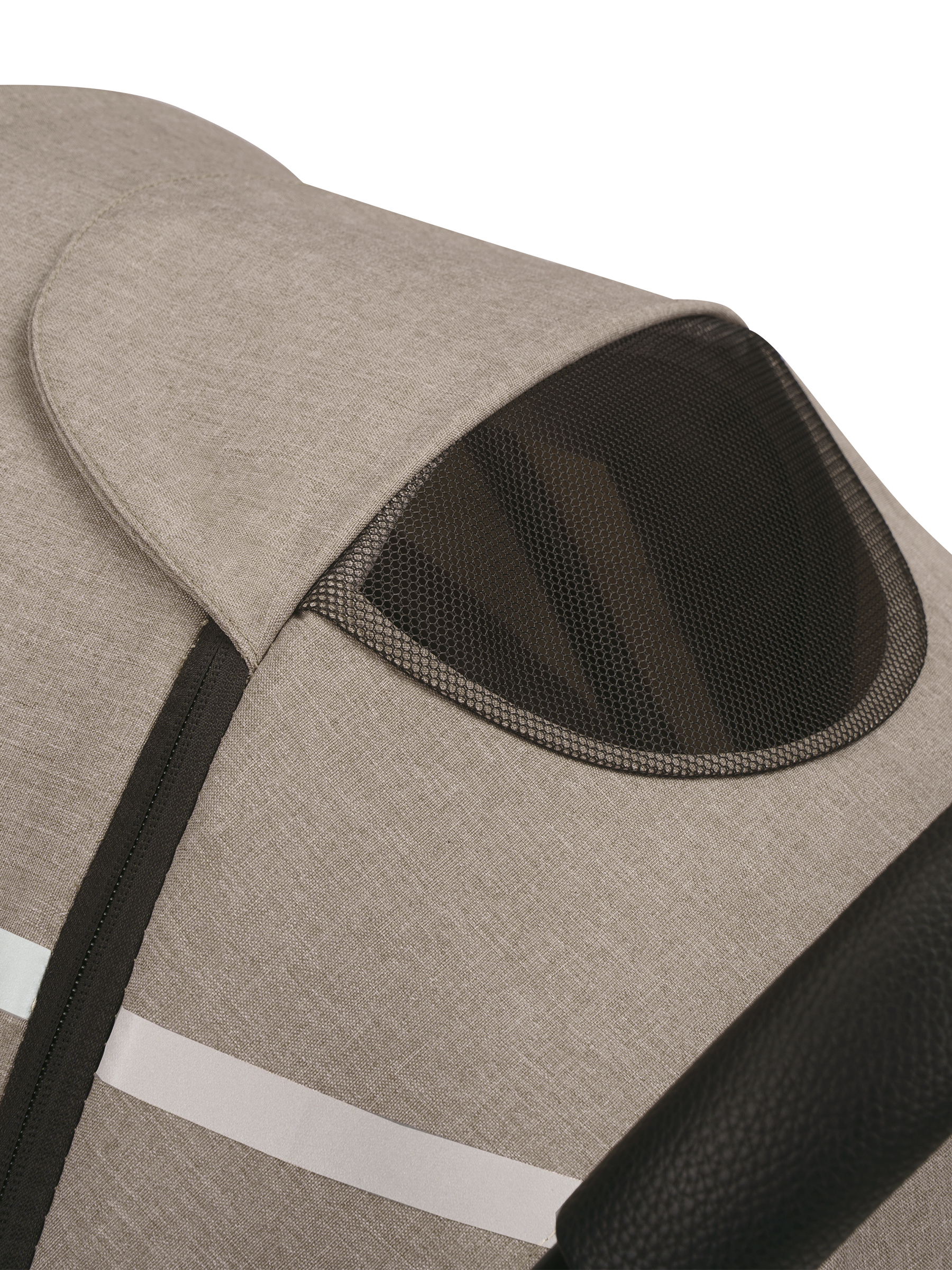 Коляска прогулочная Indigo Mega бежевый - фото 21