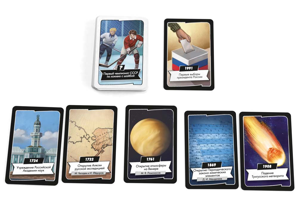 Настольная игра Стиль жизни Таймлайн 3 История России - фото 3