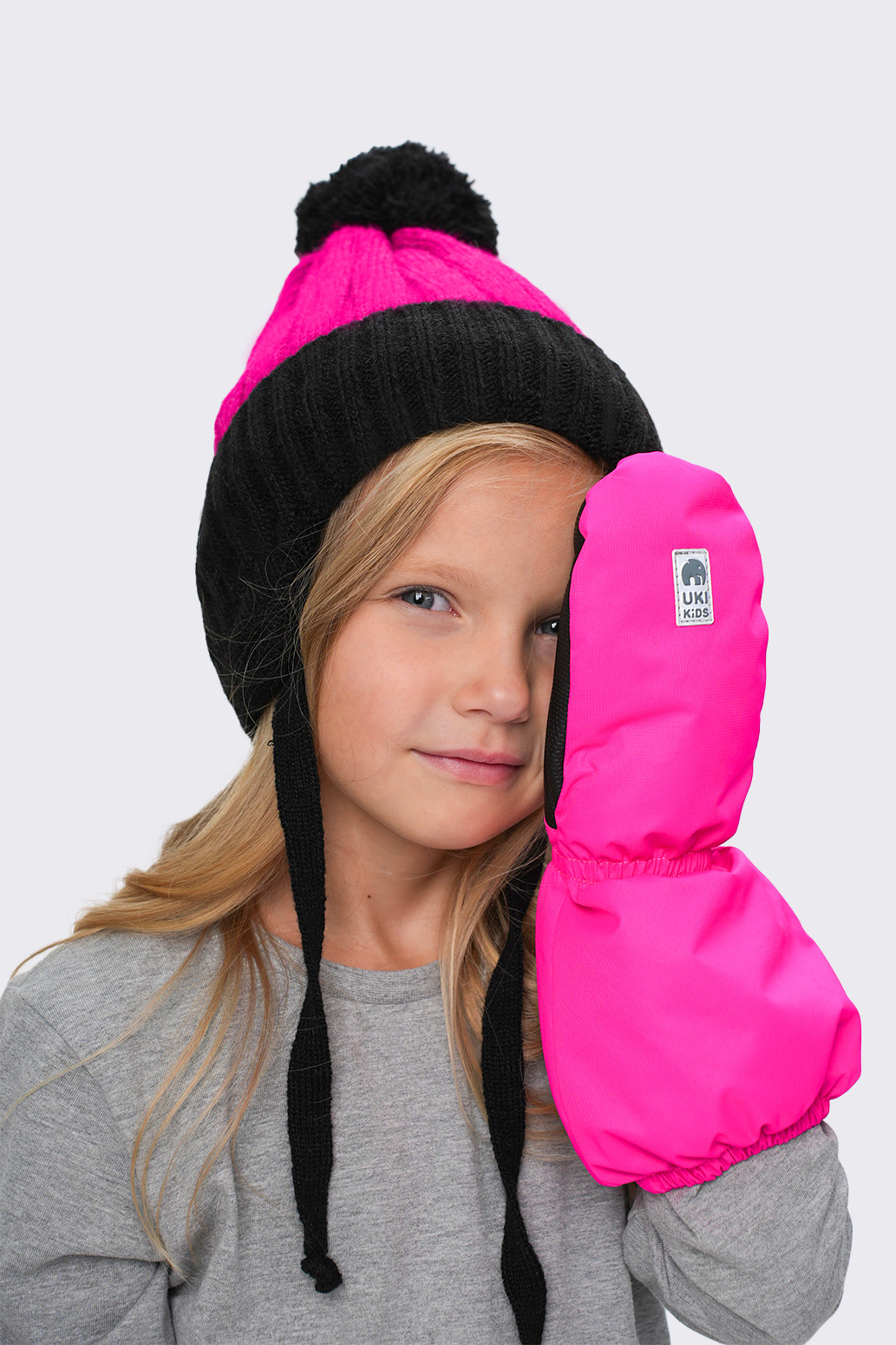 Шапка UKI KIDS 14w25-043роз - фото 4