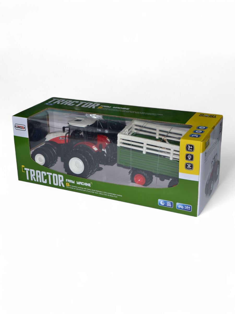 Трактор РУ CS Toys 1:24 - фото 12