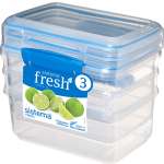 Набор контейнеров Sistema Fresh 1л 3шт 921613