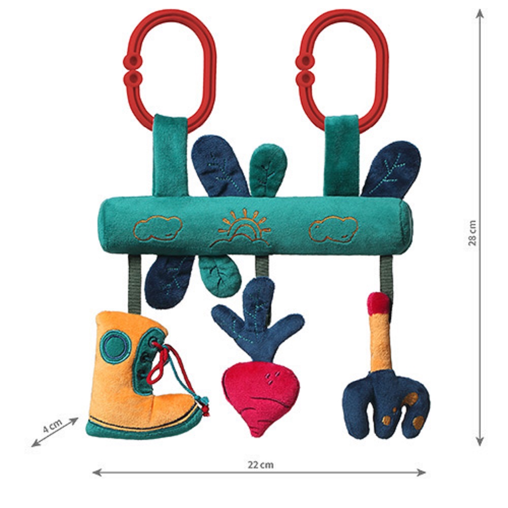 Игрушка Babyono подвеска Garden Boy в ассортименте - фото 4
