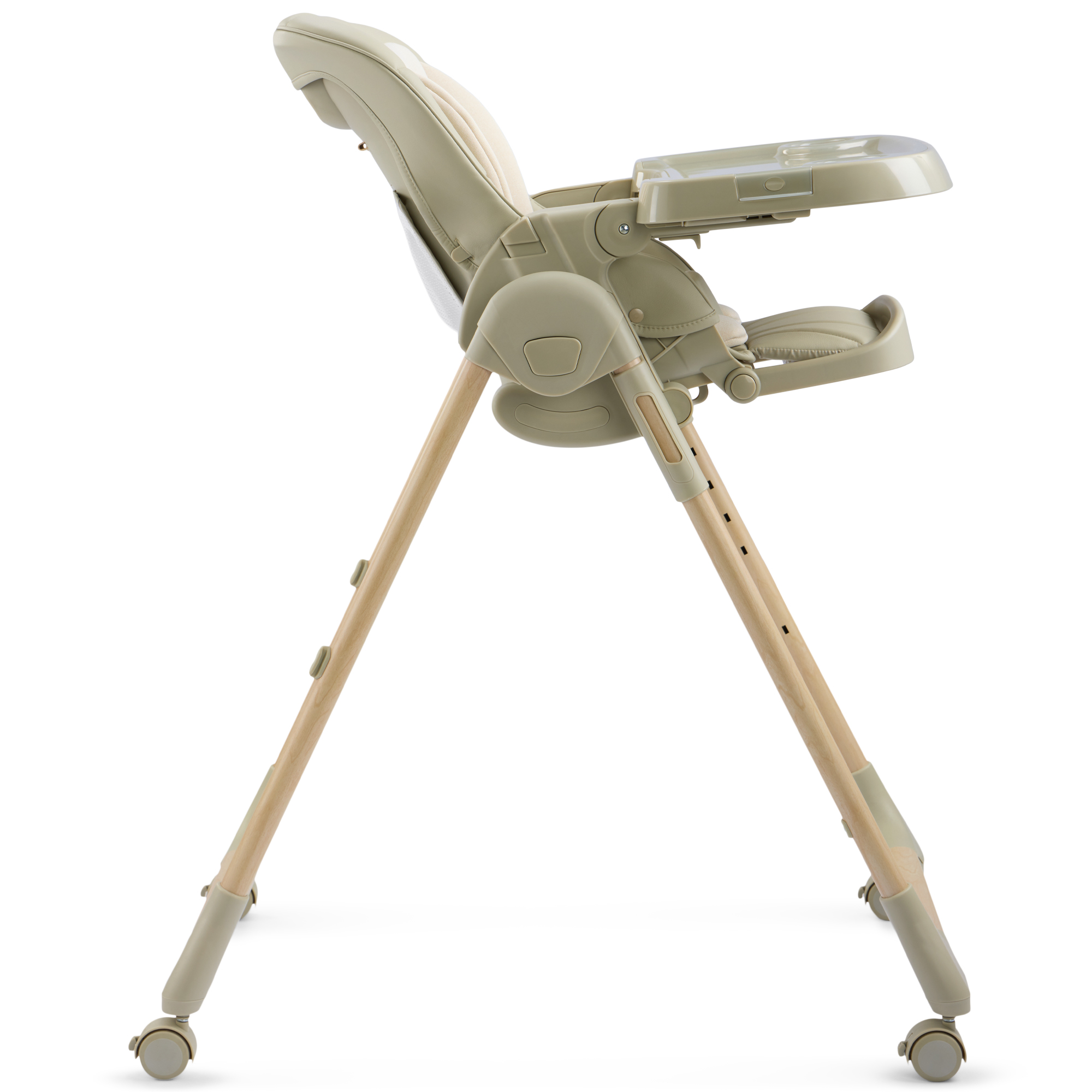 Стульчик для кормления Happy Baby WILLIAM LUX зеленый - фото 7