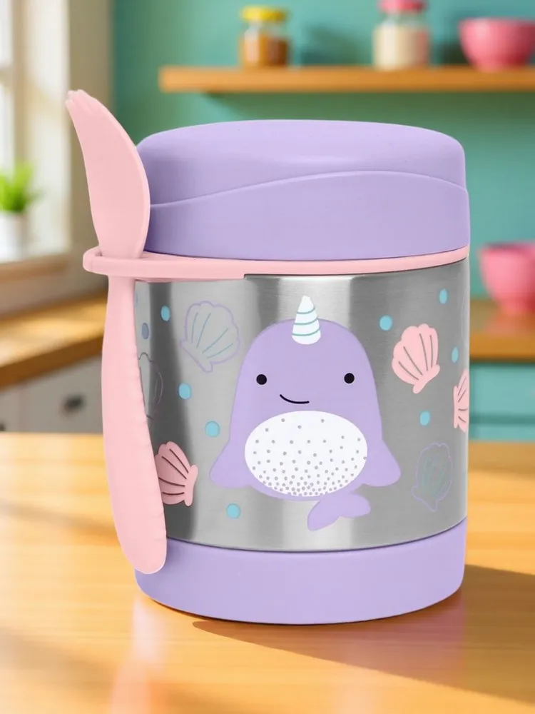 Термос Skip Hop со столовым прибором Нарвал Нова - фото 1