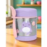 Термос Skip Hop со столовым прибором Нарвал Нова