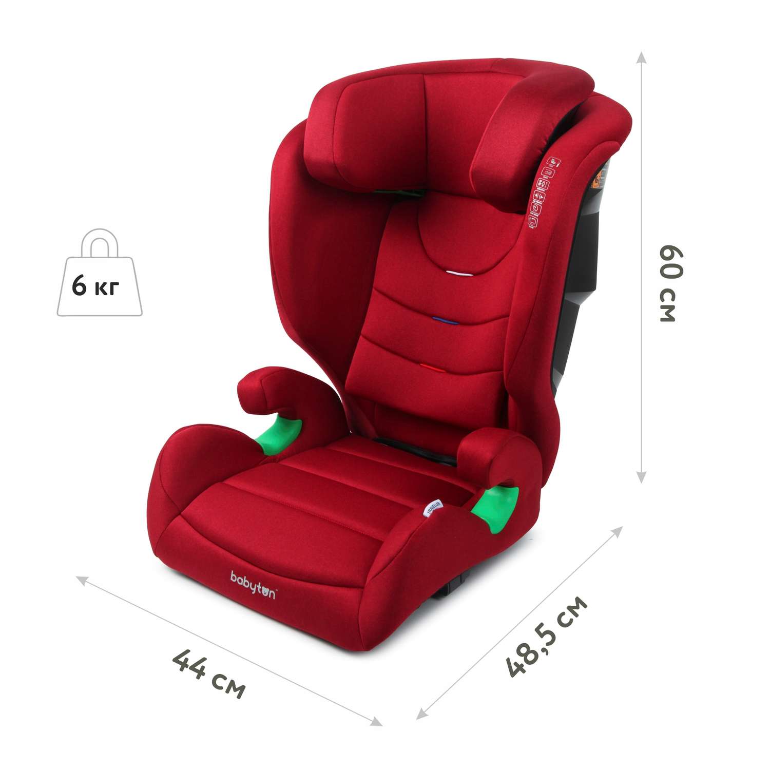 Автокресло Babyton Traveller Isofix 2/3 (15-36 кг) - фото 7