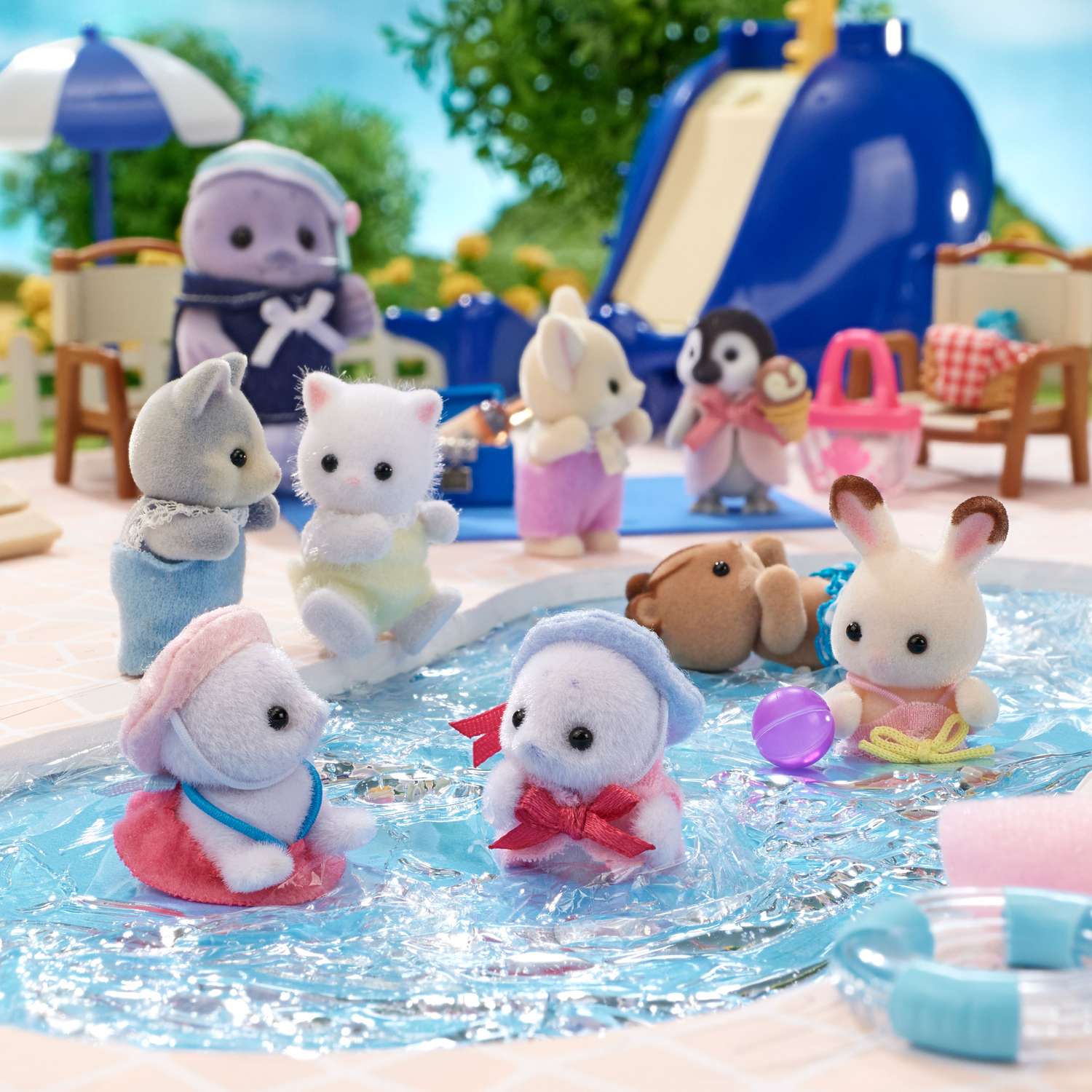 Игровой набор Sylvanian Families Семья Тюленей - фото 10