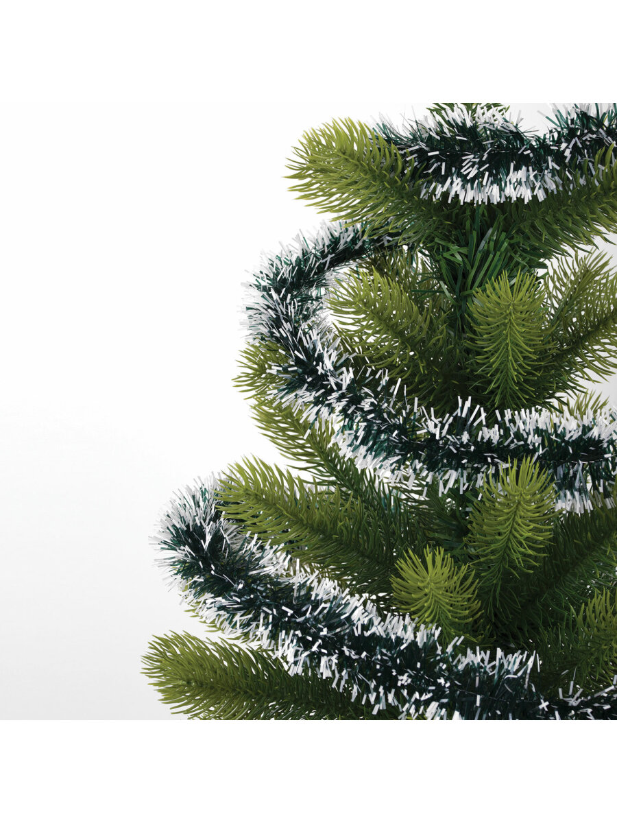 Мишура новогодняя Золотая сказка украшение декор для елки набор 5 шт 50мм х 2м - фото 9