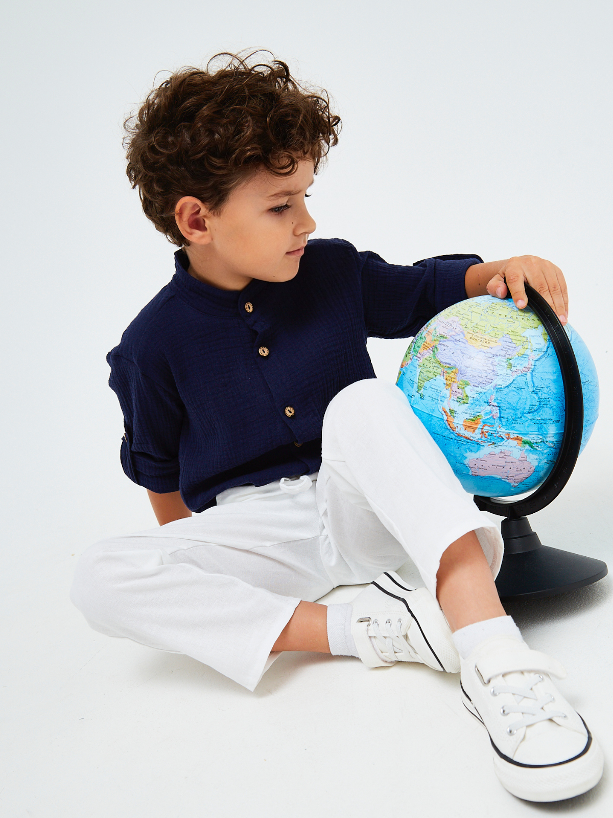 Брюки MOUN Брюки_лен_белые - фото 11