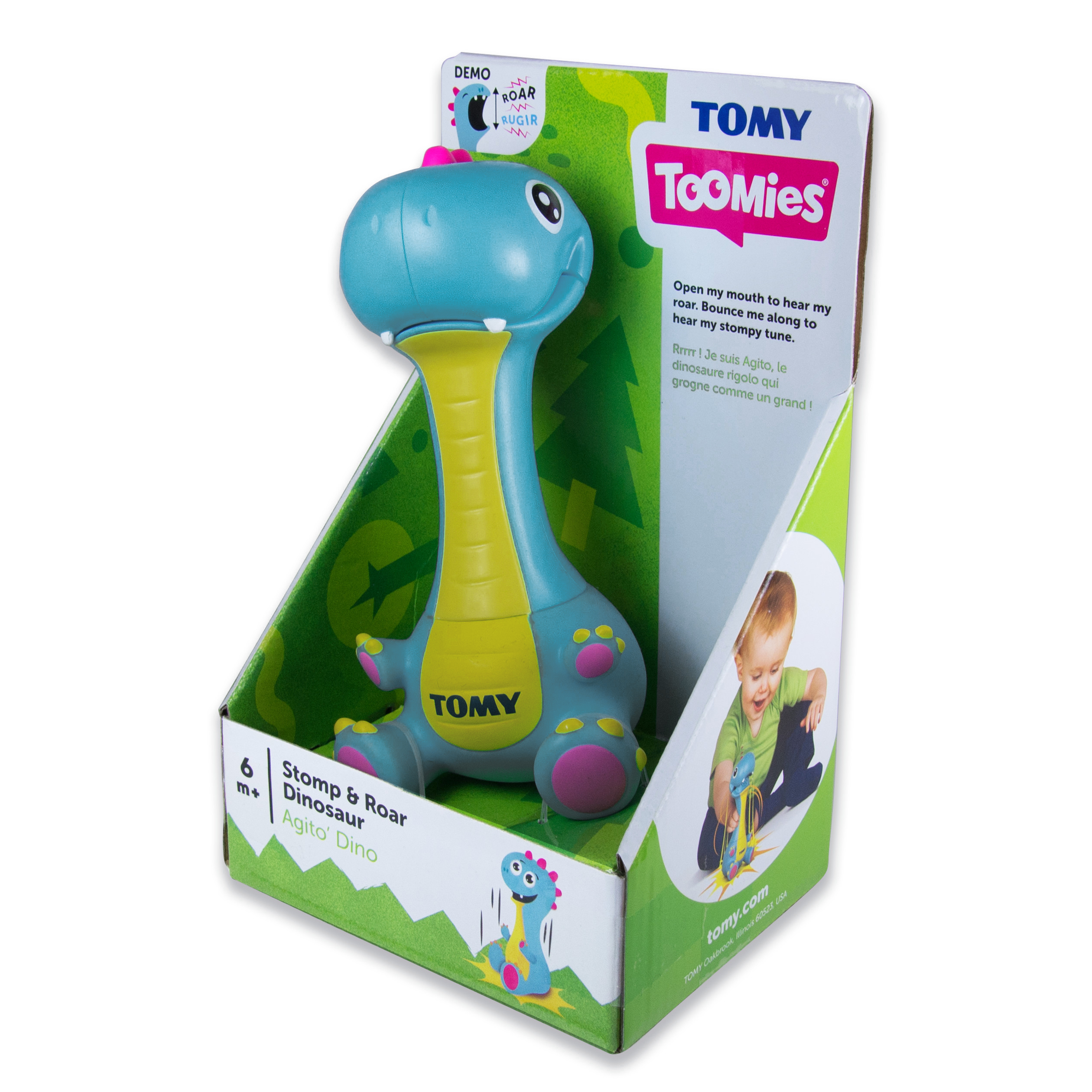 Игрушка Tomy Интерактивная Рычащий динозавр - фото 5