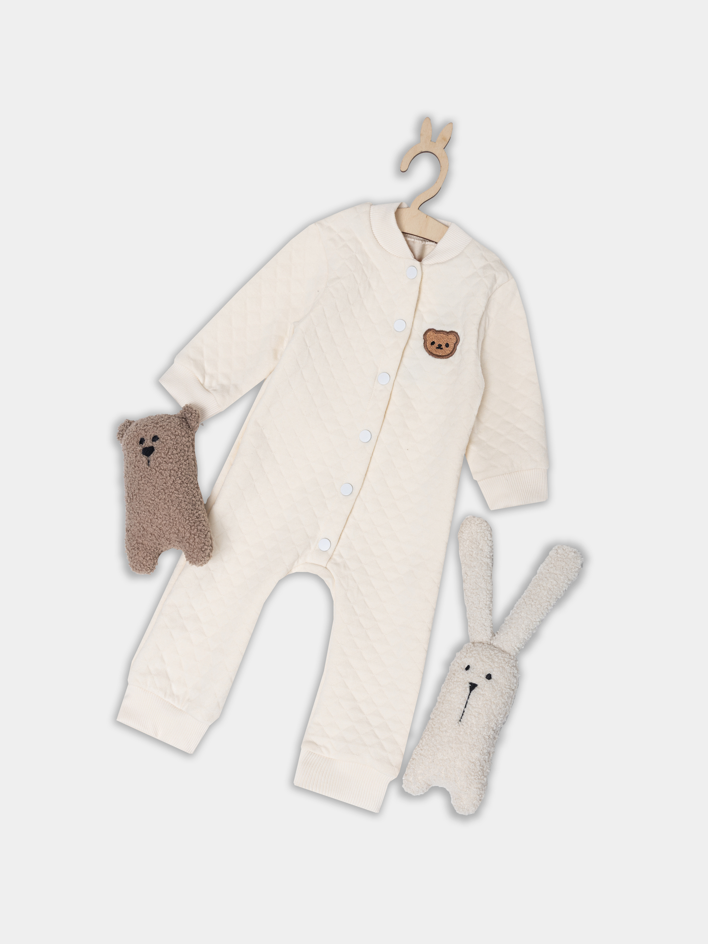 Комбинезон Mark Formelle (Марк Формэль) 14009/молочный - фото 1