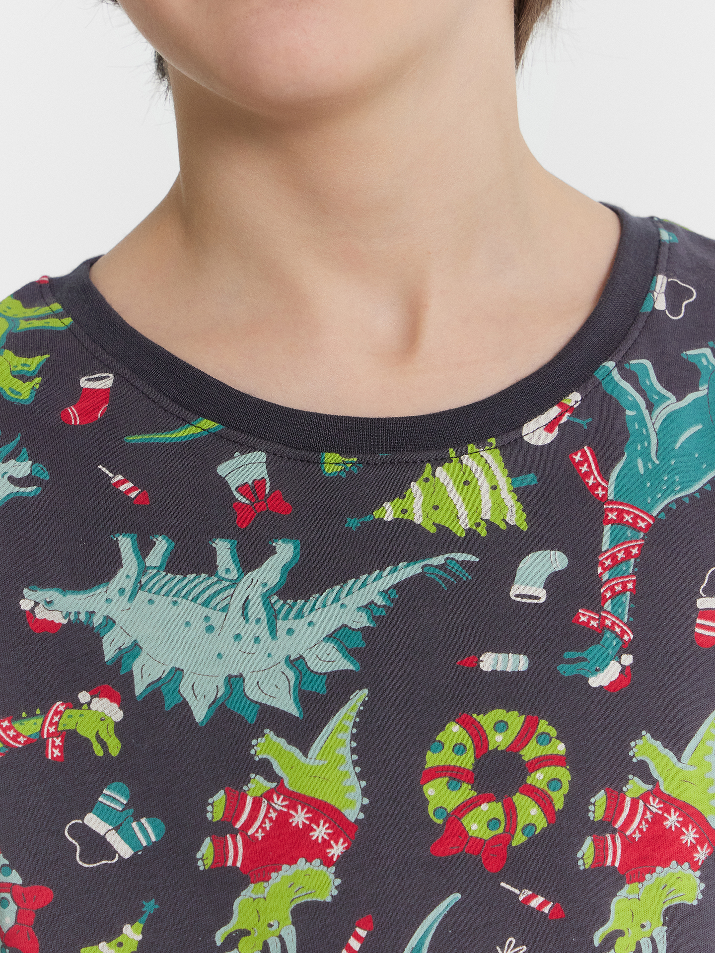 Пижама Mark Formelle (Марк Формэль) 563311/зверята на графите - фото 6